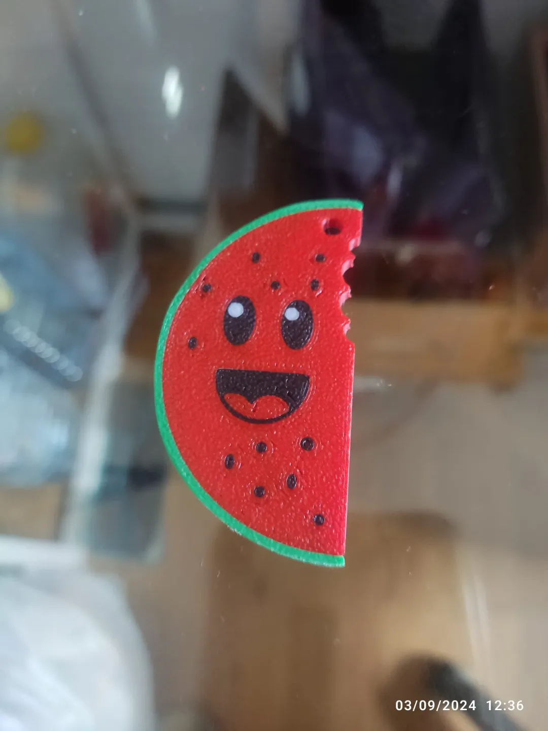 pendientes sandia sonriente view 2