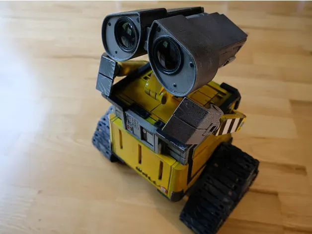 Modelo WALL-E de Alta Qualidade (Sem pintura)