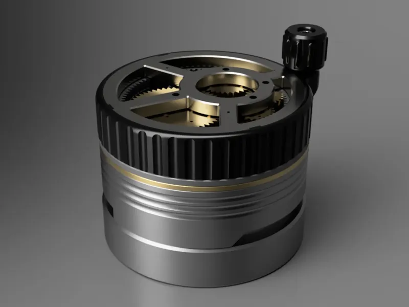 咖啡机行星齿轮布粉器（58mm双耳手柄）