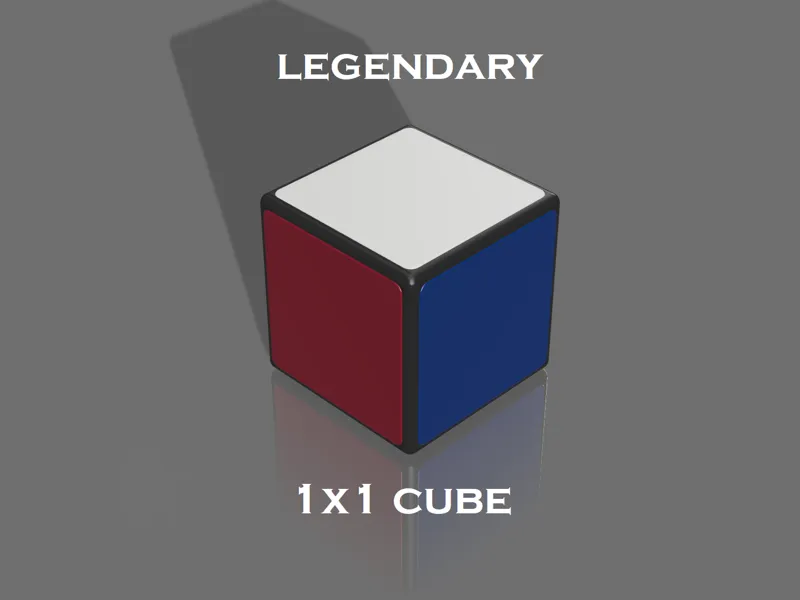 legendary 1X1 cube 