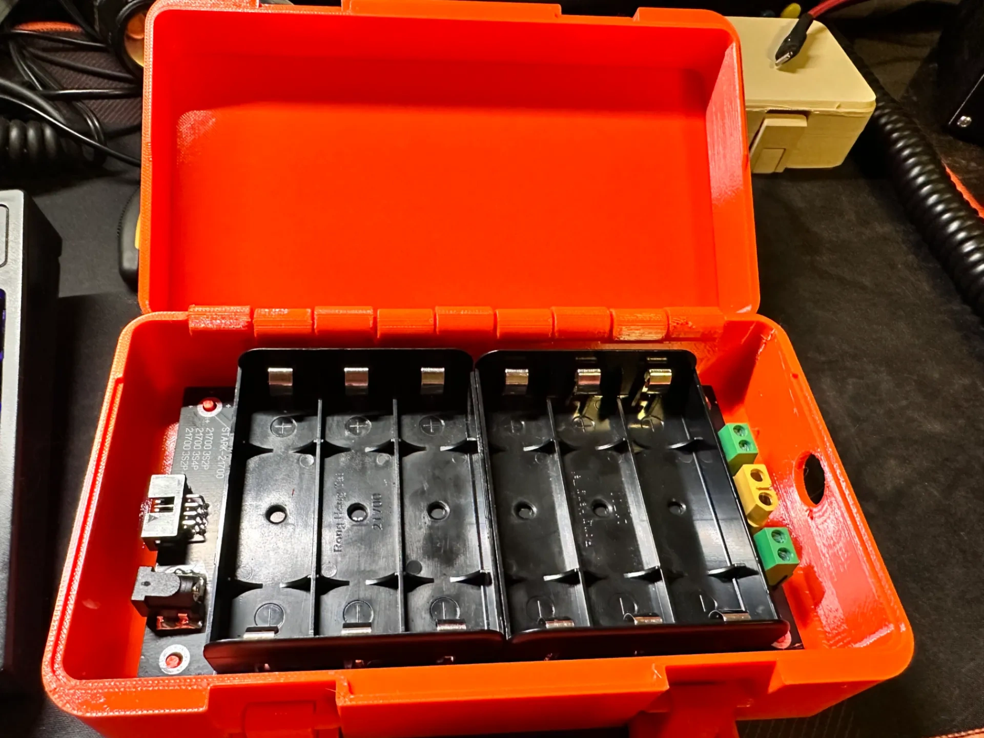 21700 Battery Box Battery Pack Case (3s2p) - Free 3D Print Model