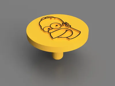 Homer Simpson Stamp