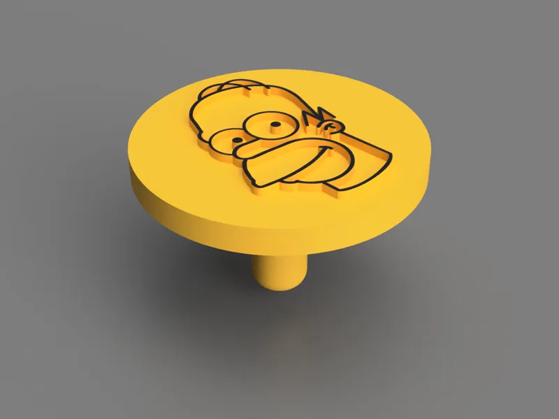 Homer Simpson Stamp