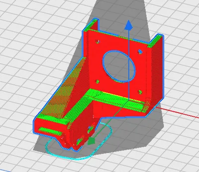 CR10 V2 BMG direct drive adapter 