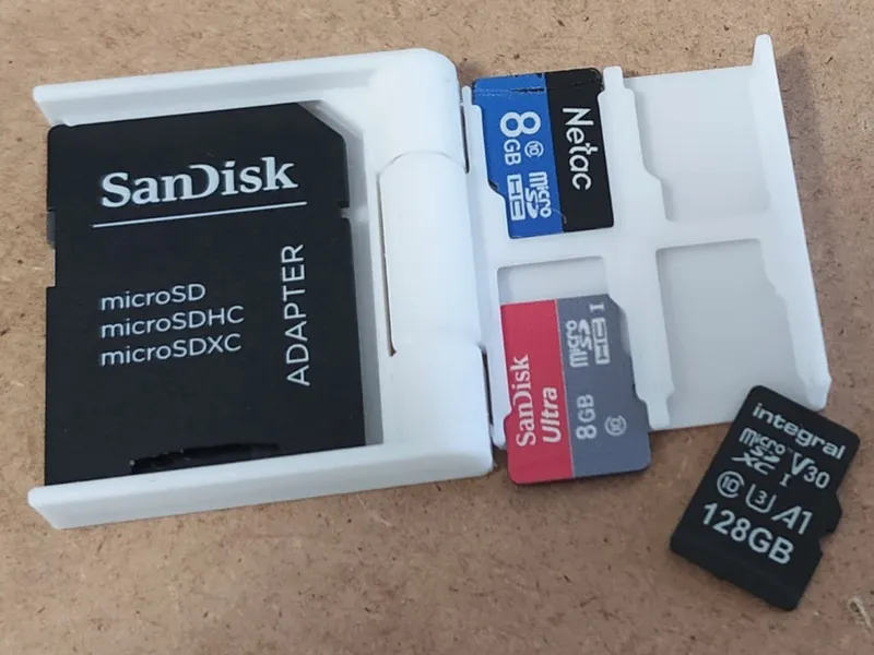 Mini MicroSD Card Case