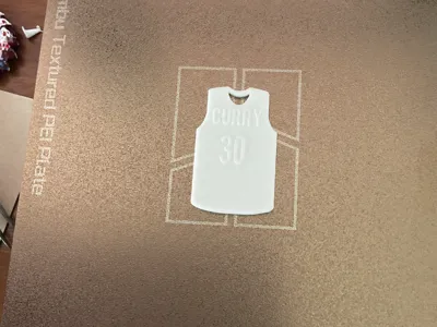 Steph curry jersey by Maker54 - MakerWorld