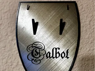 Talbot Shield Sword Hanger