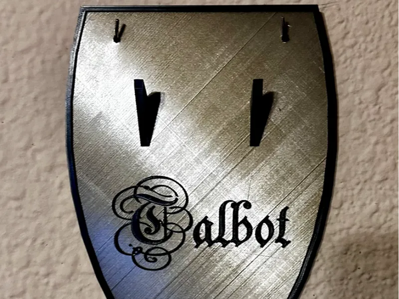 Talbot Shield Sword Hanger