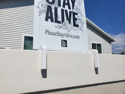 Yard Sign Fence Adapter