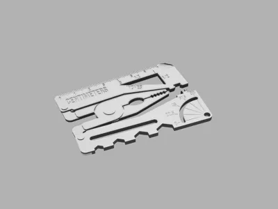 Multi Purpose Measuring Card
