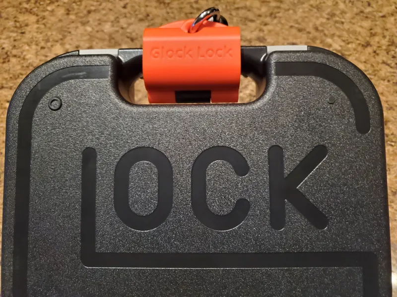 Glock Pistol Box Handle Lock