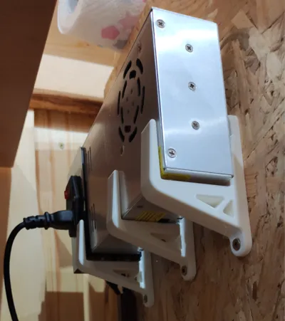 Power supply holder for Ender 3
