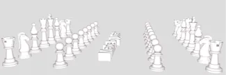 Magnetic chess pieces 