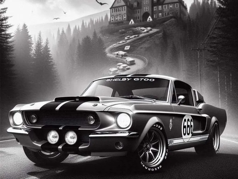 hueforge mustang ford 3