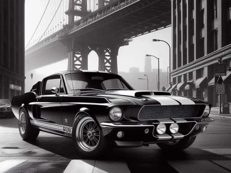 hueforge mustang ford 4