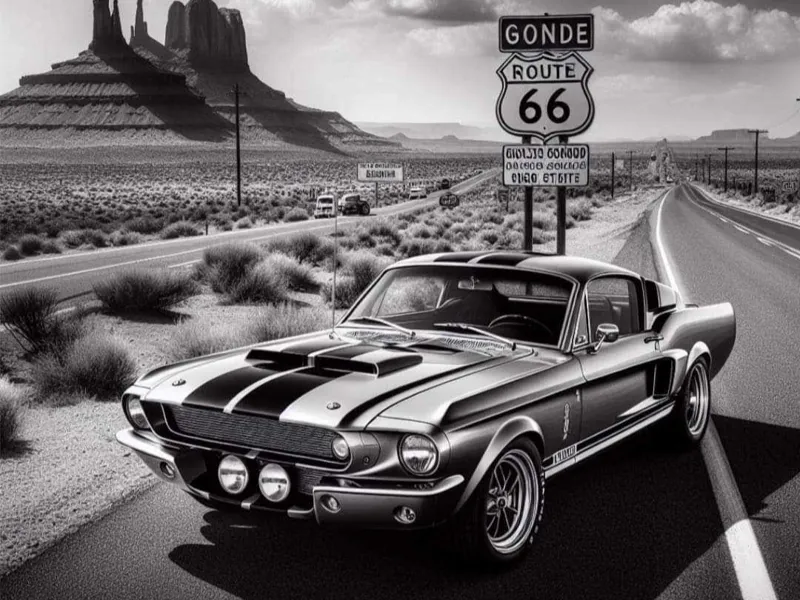 hueforge mustang ford 5