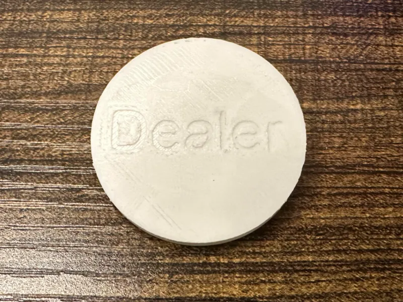 Dealer chip