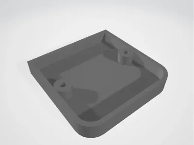 Rapoo receiver compartment cover