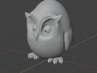 Blender Owl