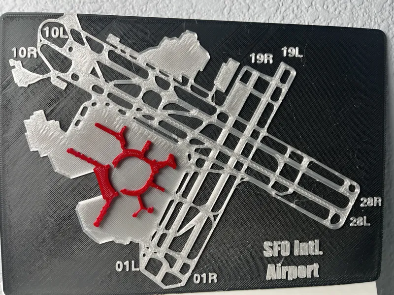 San Francisco Airport Map