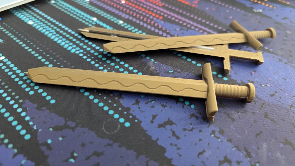 Excalibur Pen - Free 3D Print Model - MakerWorld