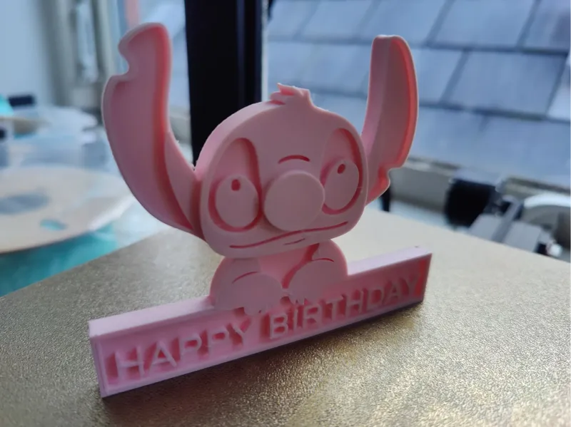 Stitch HAPPY BIRTHDAY