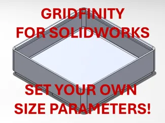 Gridfinity bin for SOLIDWORKS (Parametric)