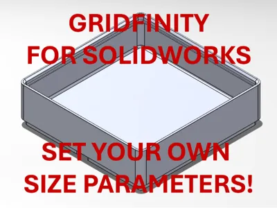 Gridfinity bin for SOLIDWORKS (Parametric) - Free 3D Print Model ...