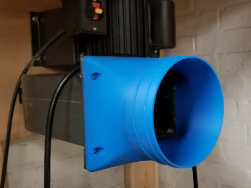 Harbor Freight 2HP Dust Collector Outlet Adapter