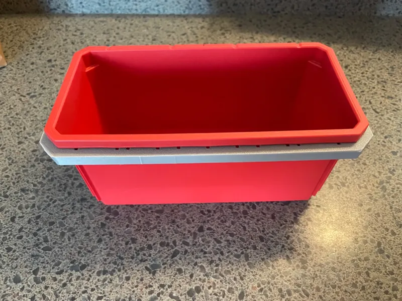 Magnetic Packout Bin holder