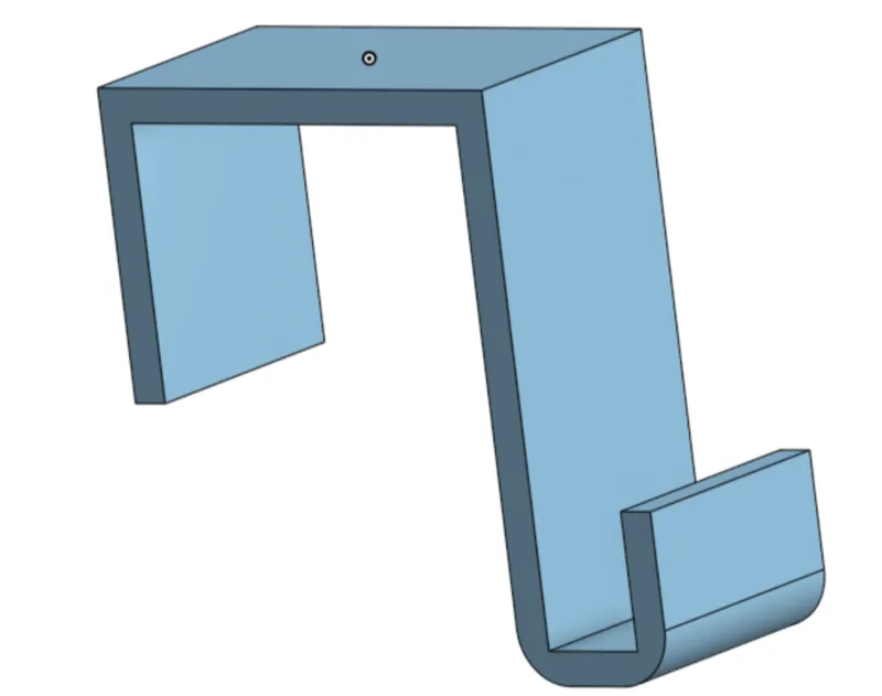 Basic 1-3/8in Door Hook