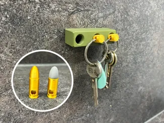 Bullet key hanger