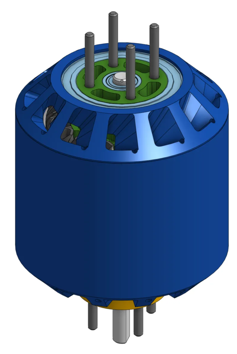 Brushless Three-Phase Motor