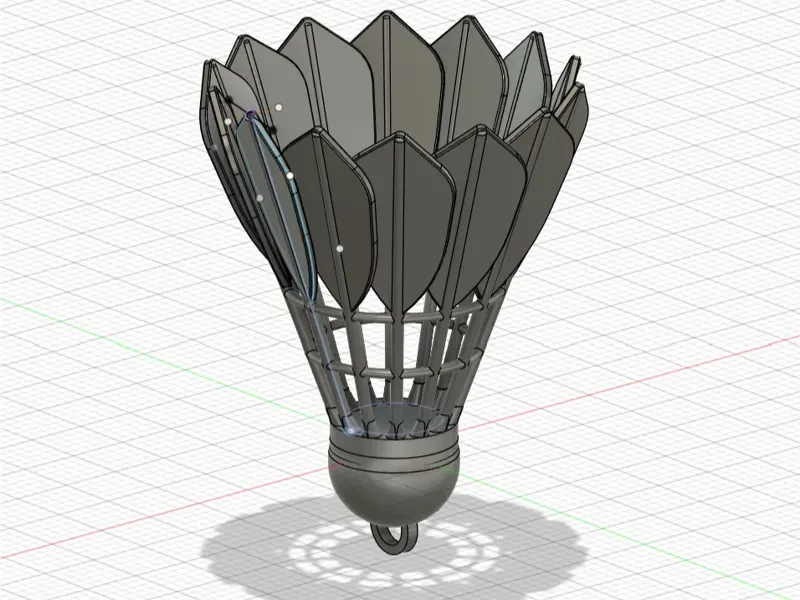 羽毛球吊坠Badminton pendant