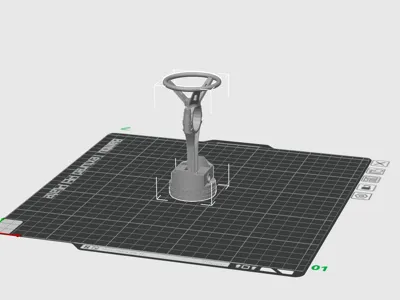 Racing Chess peice trophy