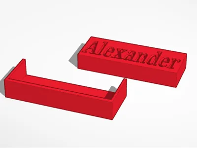 name tag