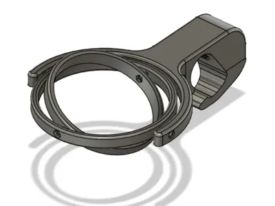 Bicycle hook with gyroscope cup holder