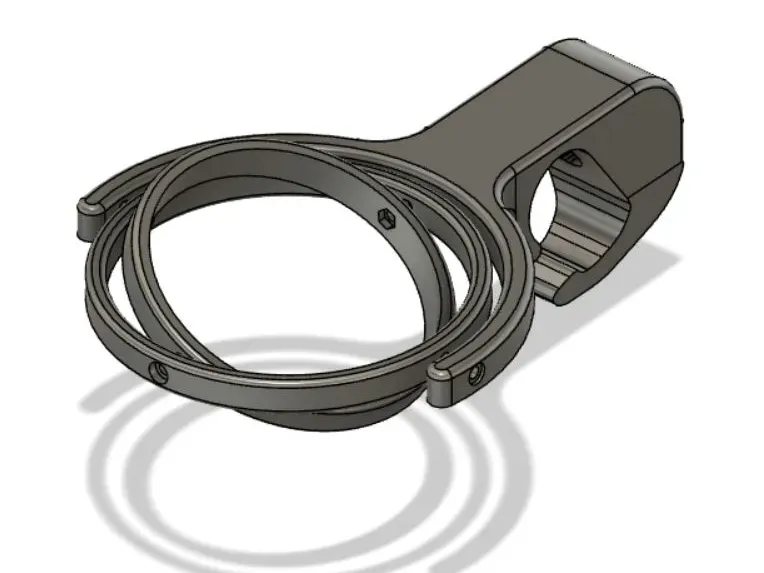 Bicycle hook with gyroscope cup holder