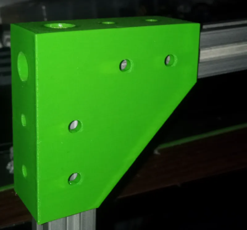 2020 aluminum extrusion 90 deg connector