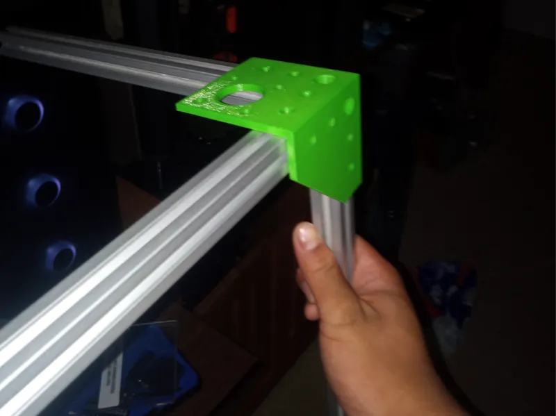 NEMA 17 corner bracket stepper motor