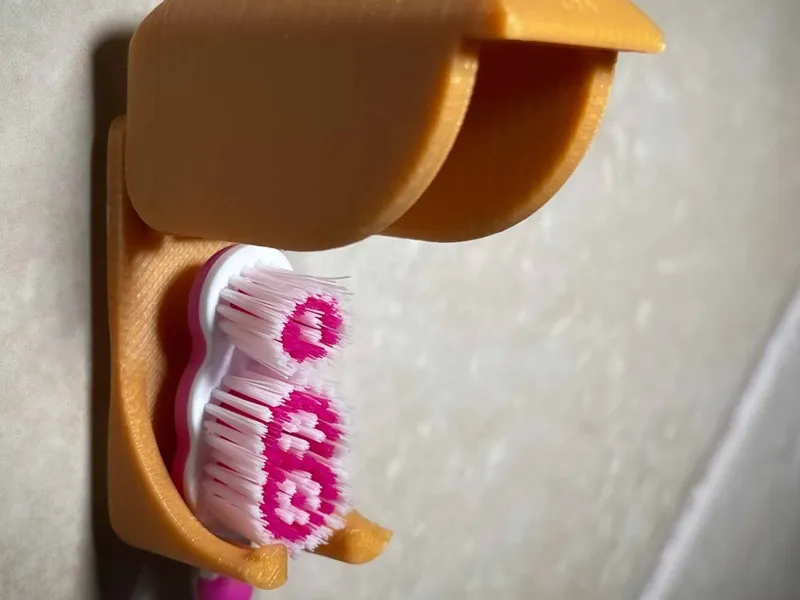 toothbrush holder with cover