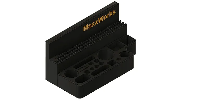 A black box with a black coverDescription automatically generated