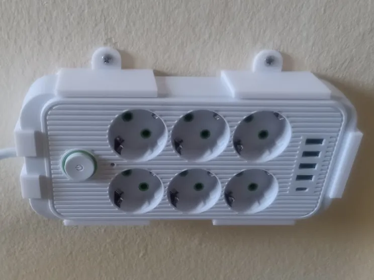 Soporte regleta / Power strip holder