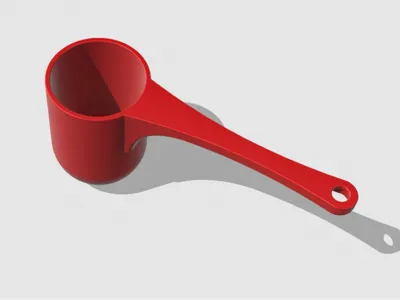 Laundry detergent scoop