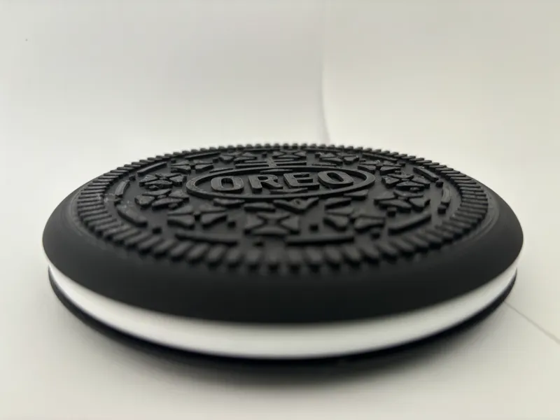 Oversized Oreo Coasters (Or just a giant Oreo!)