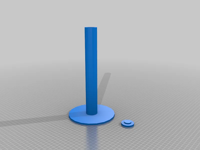 Paper towel holder with secret compartment by Well We Made It MakerWorld