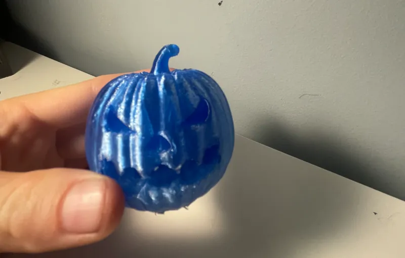 Halloween carved pumpkin