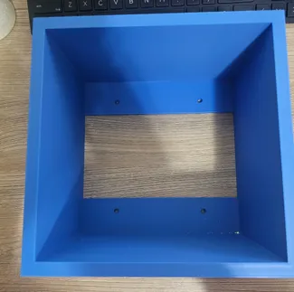 Cube wall mount shelf