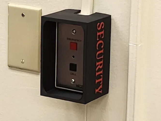 Security Alarm Box Cover