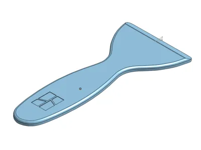 Fast Printing Slim Bed Scraper